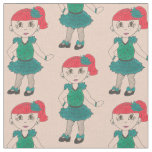 Redhead Girl Tap Dance Costume Recital Dancer Fabric