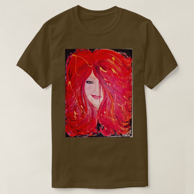 Redhead Me T-Shirt (Design Front)