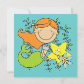 Redhead Mermaid (Front)