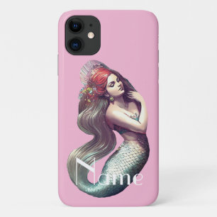 Redhead Mermaid Beauty iPhone 11 Case