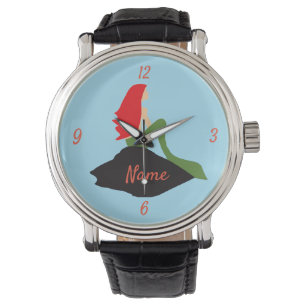 Redhead Mermaid Sitting Thunder_Cove Watch