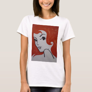 Redhead Paint Pippi Back T-Shirt