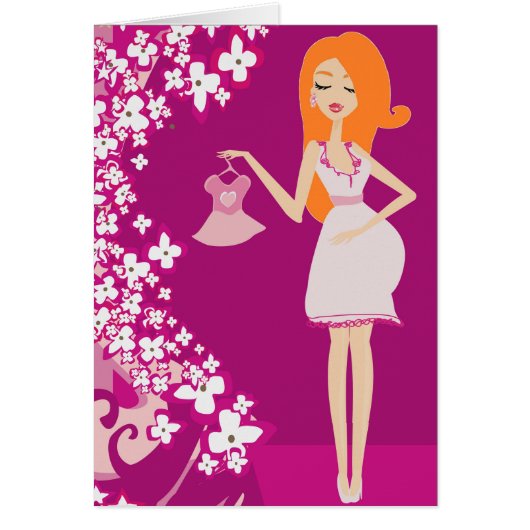 redhead pregnant woman (Front)