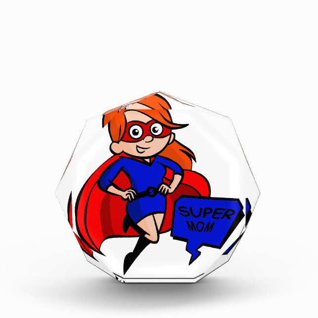 redhead super mom award (Front)