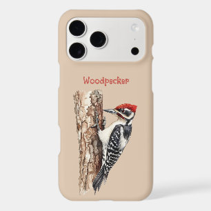 Redhead Woodpecker Bird iPhone 17 Pro Max Case