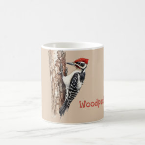Redhead Woodpecker Bird Coffee Mug