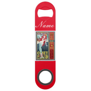 redheaded coney island mermaid speed bottle opener