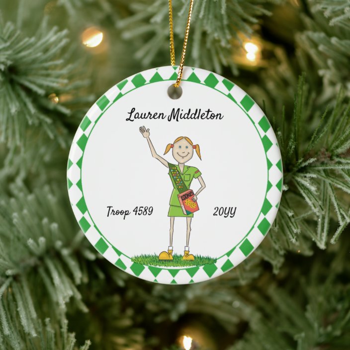 girl scout christmas ornaments