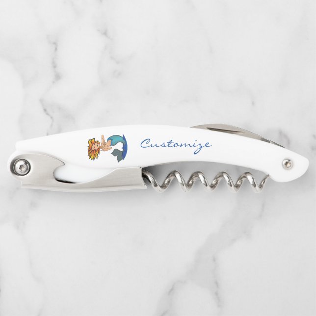 Redheaded Mermaid Thunder_Cove Waiter's Corkscrew (Front)