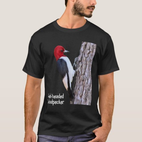 Redheaded Woodpecker Shirt Woodpecker Bird Ornitho