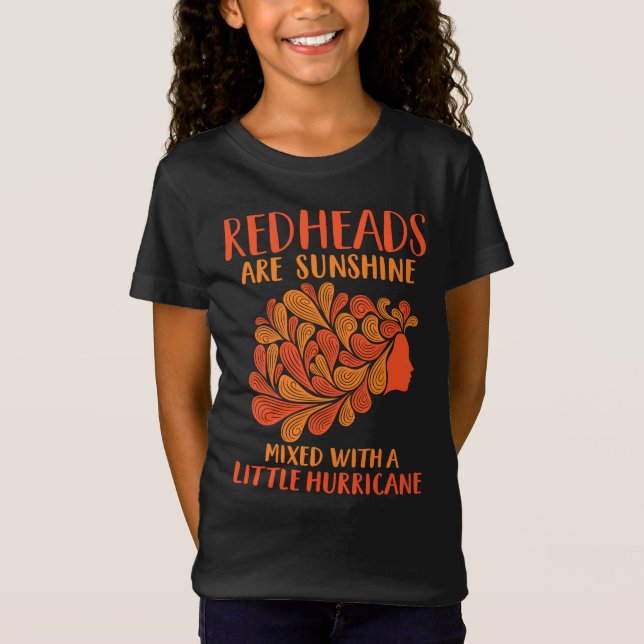 Redheads Are Sunshine Mixed With A Little T-Shirt (Front)