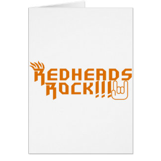 Redheads Rock!!! Cards