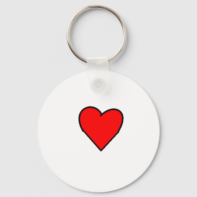 redheart keychain (Front)