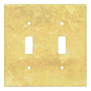 Redish Yellow Watercolor Look Light Switch Cover
