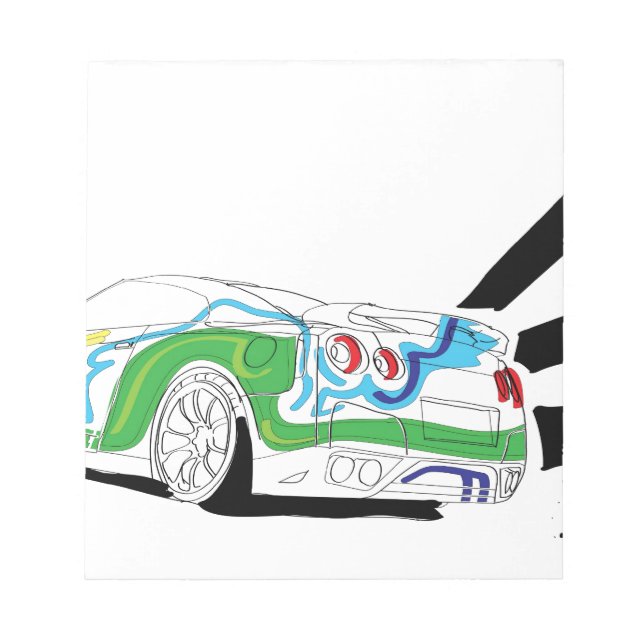 Redlights Notepad (Front)