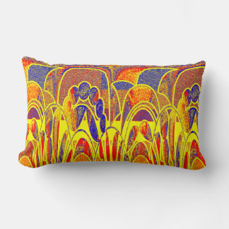 Redman4u2 Geometric Graphic Motif–2026 Trend Lumbar Pillow