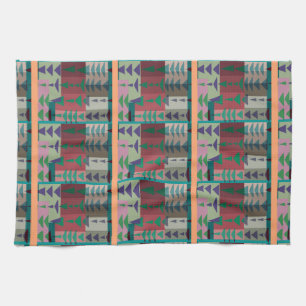 Redman4u2 Geometric Graphic Motif Modern Trend Kitchen Towel