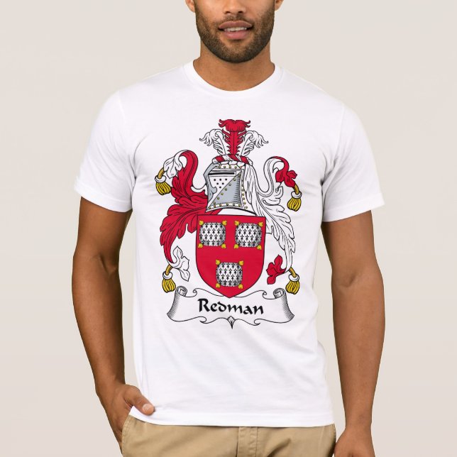 Redman Family Crest T-Shirt (Front)