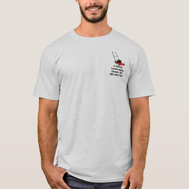 REDMOWER, J. Bethel LandscapingLincoln, R.I.401... T-Shirt (Front)