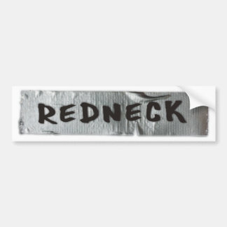 REDNECK BUMPER STICKER