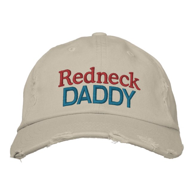 Redneck Daddy by SRF Embroidered Baseball Cap (Front)