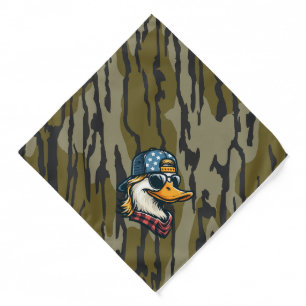 Redneck Duck Bottomland Camo Duck Hunting Redneck Bandana