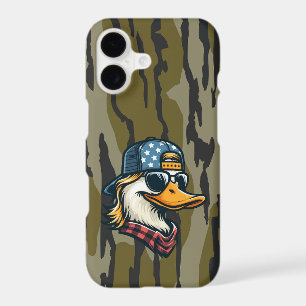 Redneck Duck Bottomland Camo Duck Hunting Redneck iPhone 17 Case