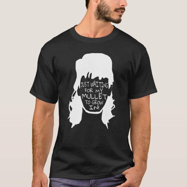 Redneck For Boys Mullet   Girl Men Outfits T-Shirt (Front)