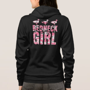 Redneck Girl Shirt with Pink Camouflage Ducks