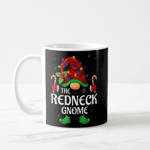 Redneck Gnome Buffalo Red Plaid Matching Family Ch Coffee Mug