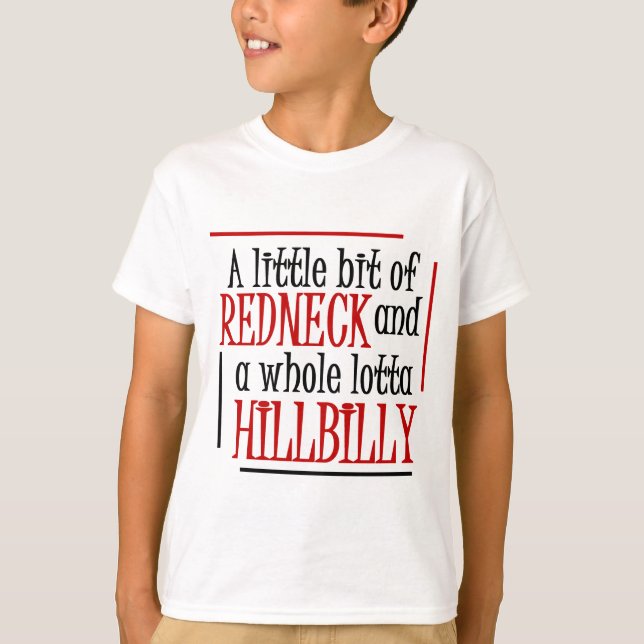 Redneck Hillbilly TShirt (Front)
