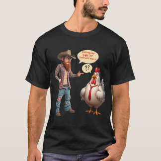 Redneck Inquires About "That New Hen-Tie" (Hentai) T-Shirt