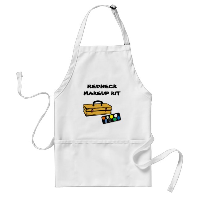 Redneck makeup kit apron (Front)