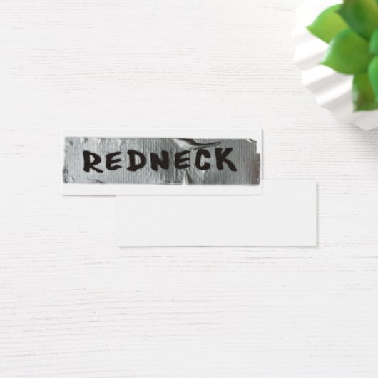 Redneck on duct tape (Desk)