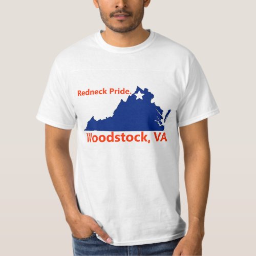 Redneck Pride shirt Woodstock VA T_Shirt