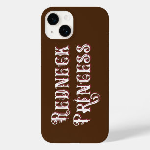 Redneck Princess Fancy Text Case-Mate iPhone 14 Case