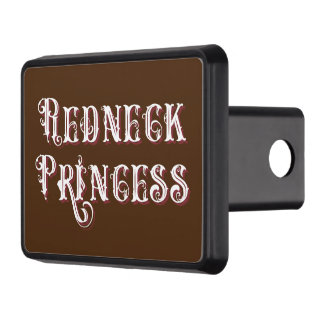 Redneck Princess Fancy Text Hitch Cover