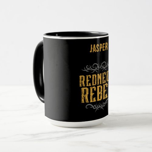 Redneck Rebel Personalized Mug