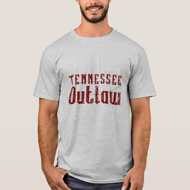 Redneck Tennessee Outlaw T-Shirt (Front)