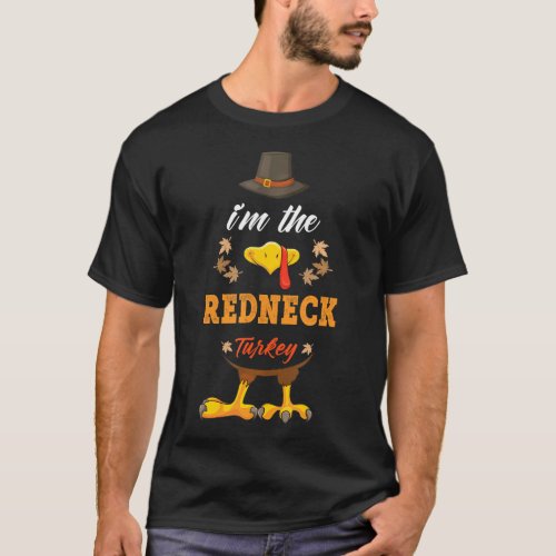 redneck Turkey matching thanksgivings pjs T_Shirt