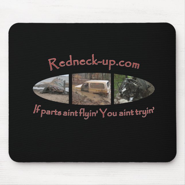Redneck-up.com Mouse Pad (Front)