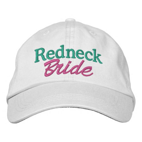 Redneck Wedding _ Bride _ Cap by SRF