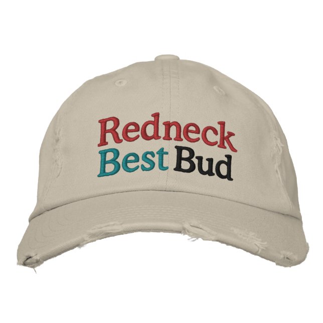 Redneck Wedding by SRF Embroidered Baseball Hat (Front)
