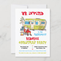 redneck christmas party invitations