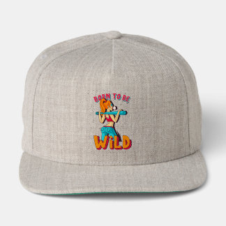 Redneck Woman Born To Be Wild Snap Back Hat