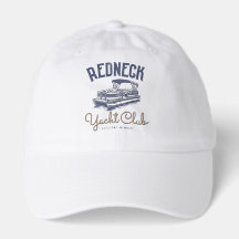 Redneck Yacht Club Pontoon Boat Hat