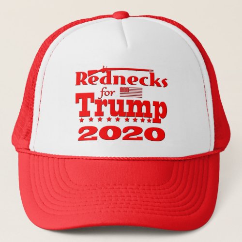 REDNECKS FOR TRUMP 2020 MAGA GEAR TRUCKER HAT