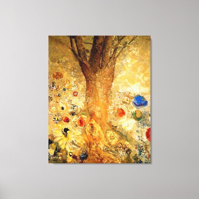 Redon - Buddha in his Youth Canvas Print (Front)