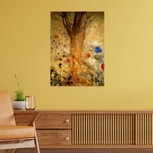 Redon - Buddha in his Youth Poster (Living Room 2)