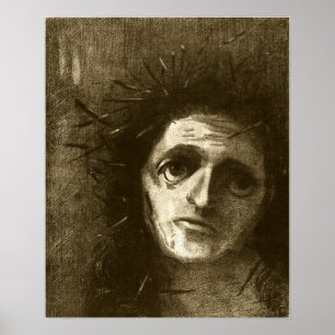 Redon - Christ 1887 Poster
